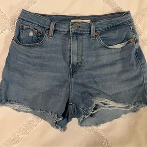Levi’s High Rise Shorts